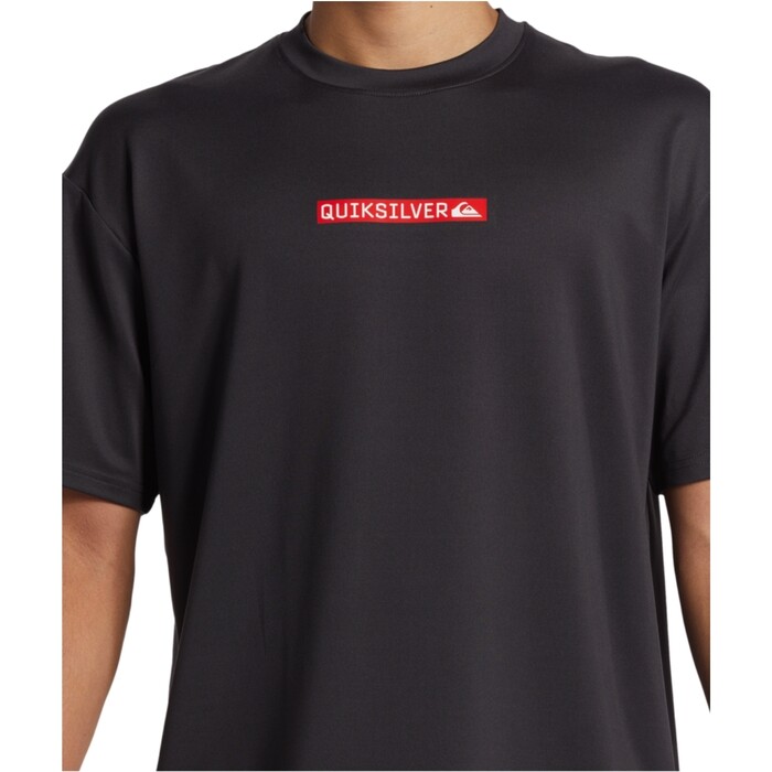 Quiksilver Hombres 2024 DNA Clicker Logo Camiseta De Surf AQYWR03187 - Tarmac